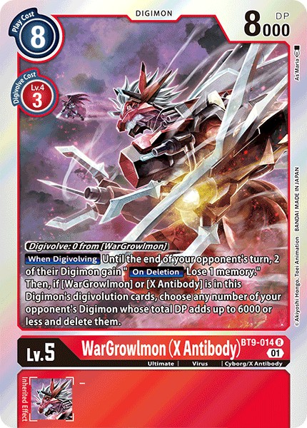 WarGrowlmon (X Antibody) - Image 1