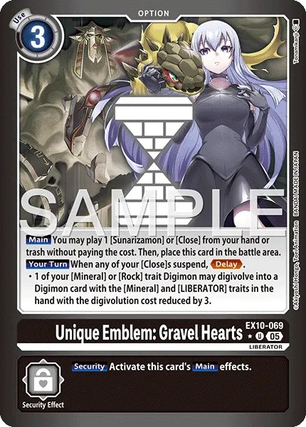 Unique Emblem: Gravel Hearts - Image 1