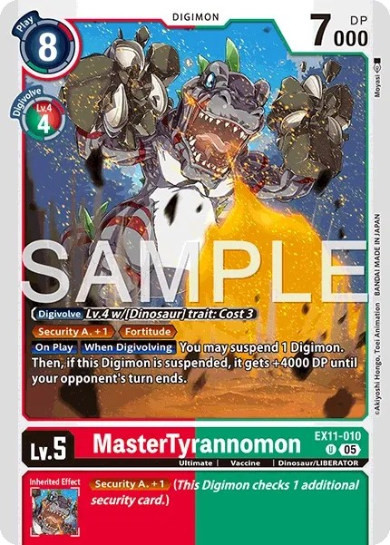 MasterTyrannomon (U · Normal)