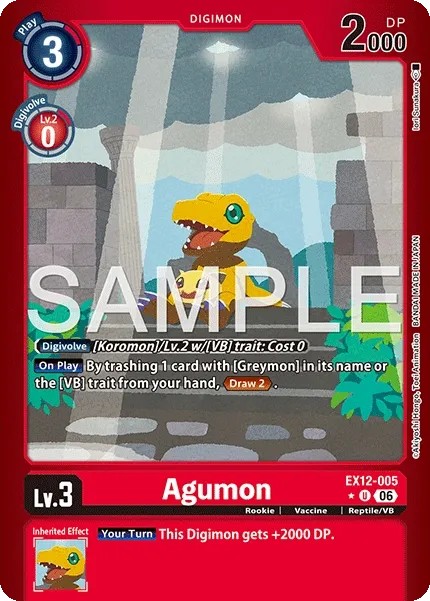 Agumon (Limited Uncommon · U · Normal)