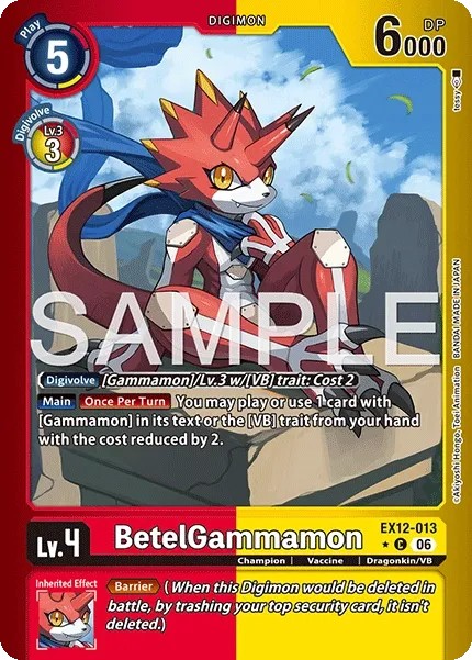 BetelGammamon (Limited Common · C · Normal)