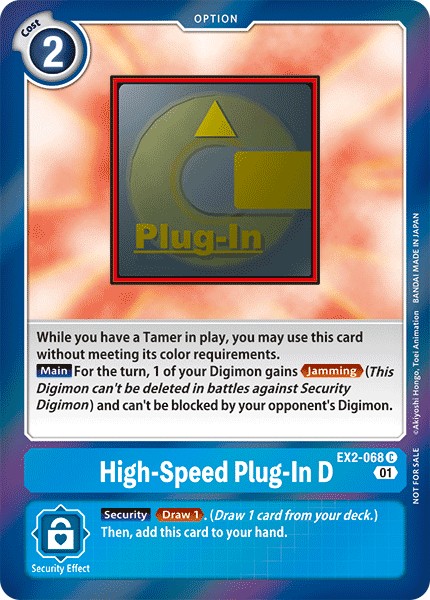 High-Speed Plug-In D - Image 1