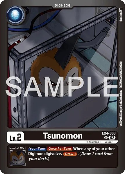 Tsunomon (Coloured Border - Alternative Art · U · Foil) · 2022 · LIMITED CARD PACK BILLION BULLET