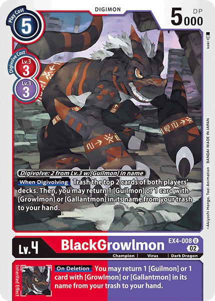 BlackGrowlmon - Image 1
