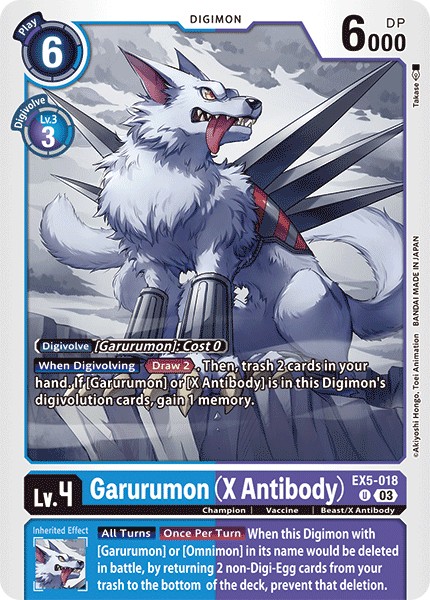 Garurumon (X Antibody) - Image 1