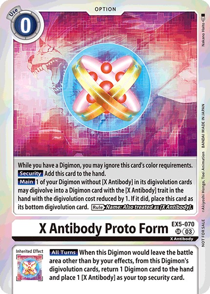 X Antibody Proto Form - Image 1