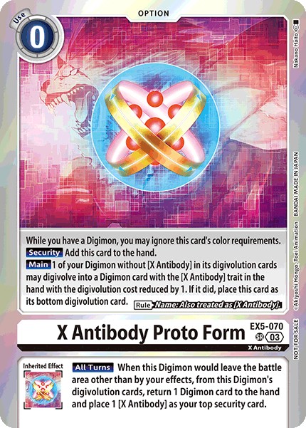 X Antibody Proto Form - Image 1