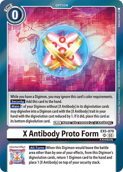 X Antibody Proto Form - Image 1