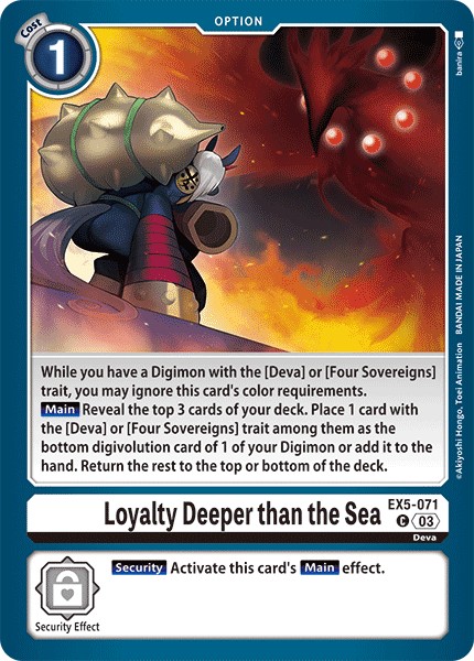 Loyalty Deeper than the Sea - Image 1