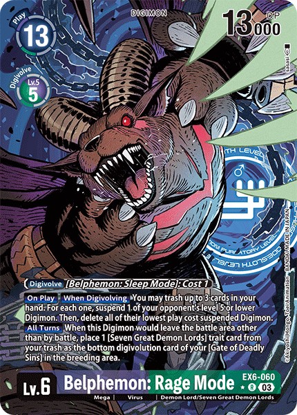 Belphemon: Rage Mode - Image 1
