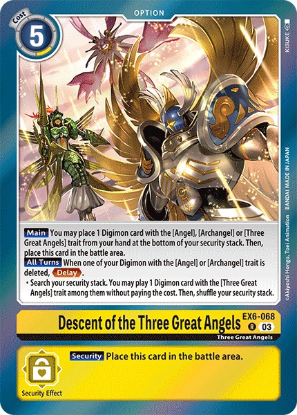 Descent of the Three Great Angels - Image 1