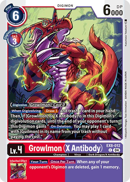 Growlmon (X Antibody) - Image 1