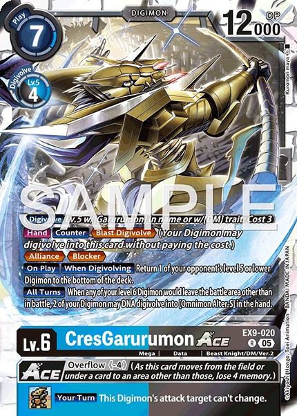 CresGarurumon ACE - Image 1