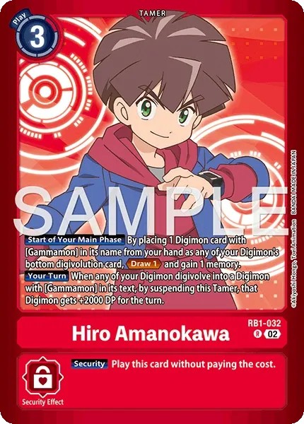 Hiro Amanokawa (Coloured Border - Alternative Art 3 · R · Foil) · 2023 · LIMITED CARD PACK BILLION BULLET