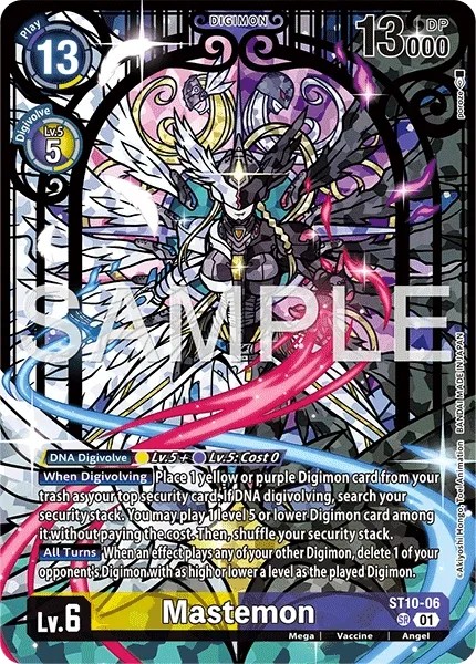 Mastemon (Alternative Art 3 · Sr · Normal) · 2021 · Digimon Card Game Premium Heroines Set ver.2
