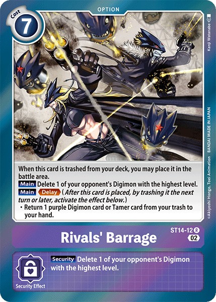 Rivals' Barrage - Image 1
