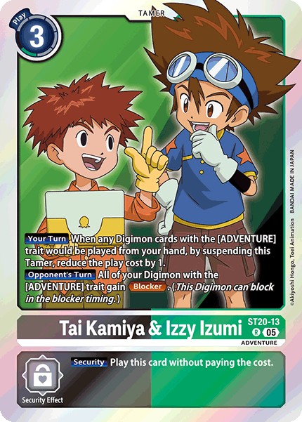 Tai Kamiya & Izzy Izumi - Image 1