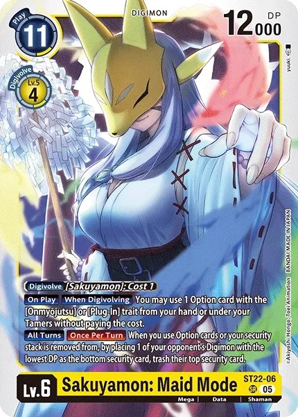 Sakuyamon: Maid Mode (Sr · Normal)