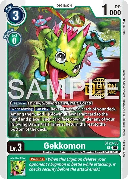 Gekkomon (Pre Release Stamp - Rare · R · Foil)
