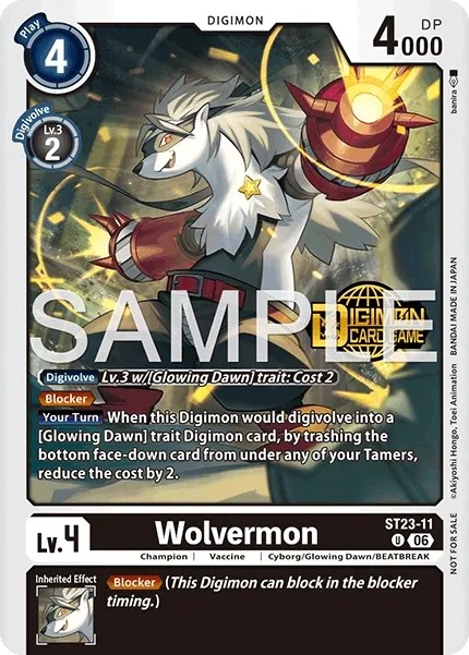 Wolvermon (Pre Release Stamp - Uncommon · U · Foil)