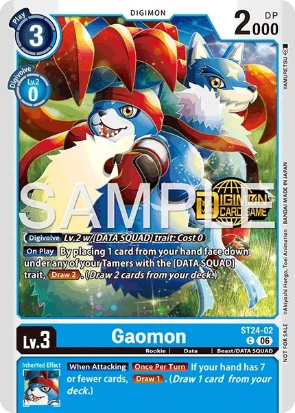 Gaomon (Pre Release Stamp - Common · C · Foil)