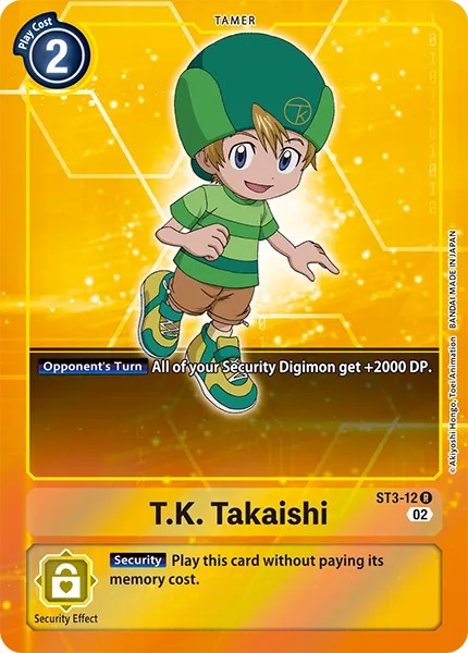 2020 Digimon Card Game Starter Deck Jesmon / ST-13: Starter Deck RagnaLoardmon T.K. Takaishi #ST3-12 trading card