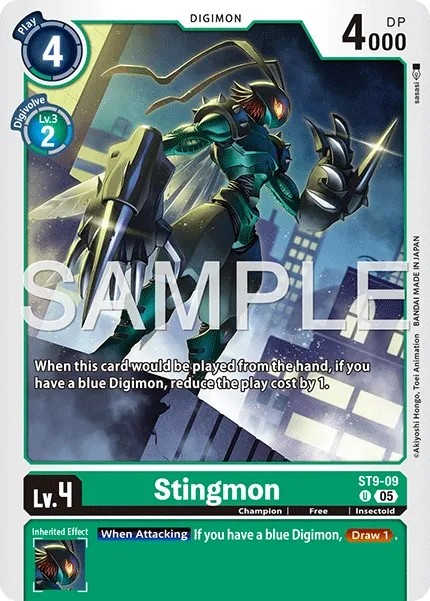 Stingmon (Foil - Uncommon 2 · U · Normal) · 2021 · ADVANCED BOOSTER DIGIMON GENERATION