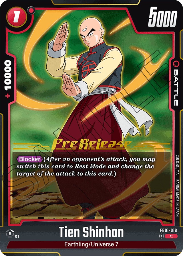 Tien Shinhan (Promo · C · Normal) · 2024 · BOOSTER PACK -AWAKENED PULSE-