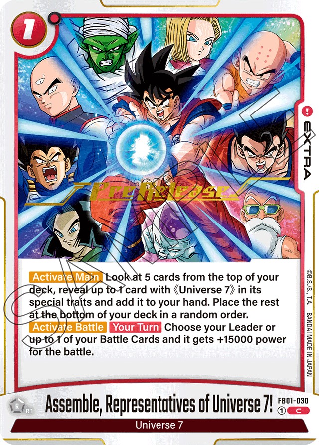 Assemble, Representatives of Universe 7! - Image 1