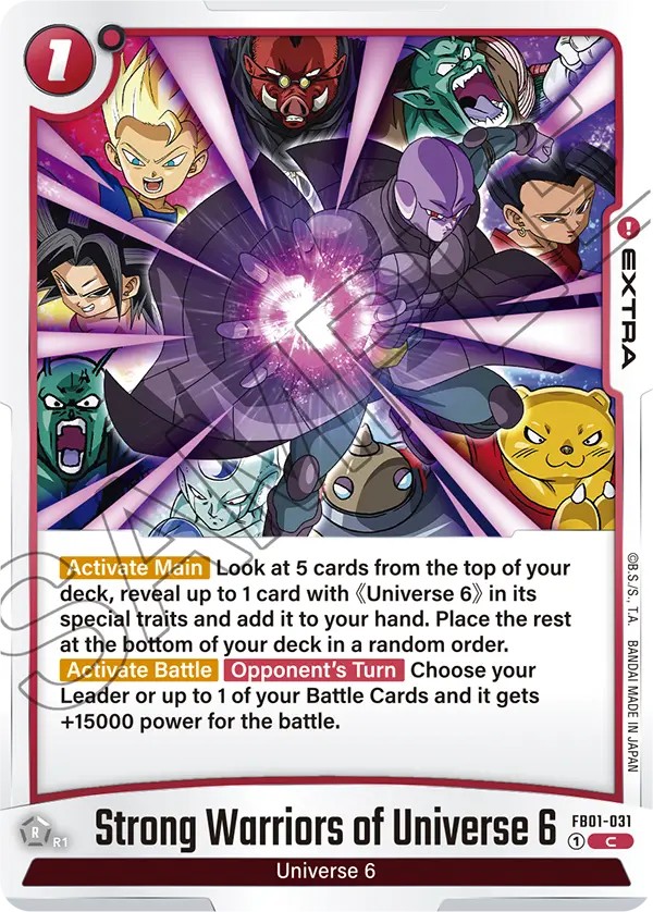 Strong Warriors of Universe 6 - Image 1
