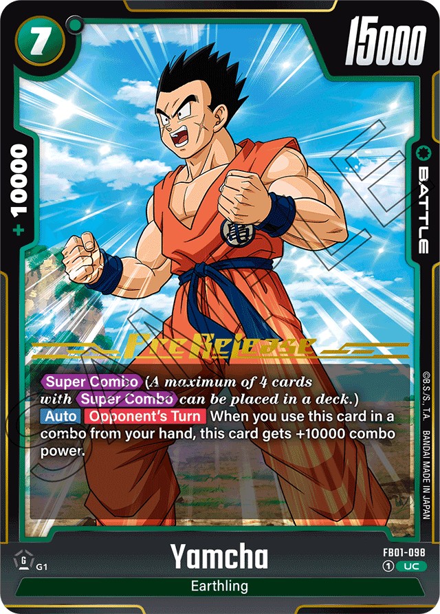Yamcha (Promo 3 · Uc · Normal) · 2024 · BOOSTER PACK -AWAKENED PULSE-