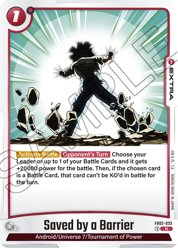 Saved by a Barrier - Image 1