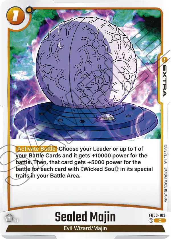 Sealed Majin - Image 1