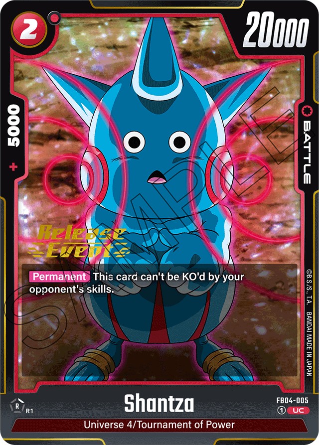 2024 Dragon Ball Super Card Game BOOSTER PACK -ULTRA LIMIT- Shantza #FB04-005 trading card
