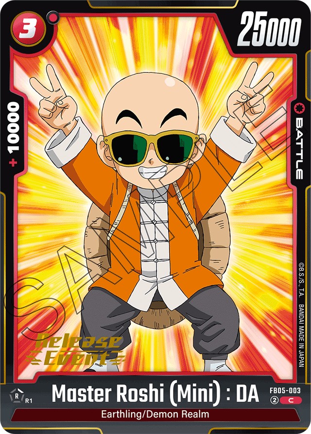 2025 Dragon Ball Super Card Game BOOSTER PACK -NEW ADVENTURE- Master Roshi (Mini): DA #FB05-003 trading card