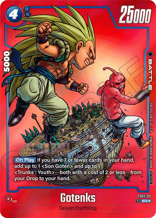 2024 Dragon Ball Super Card Game STARTER DECK -VEGETA- Gotenks #FS02-03 trading card