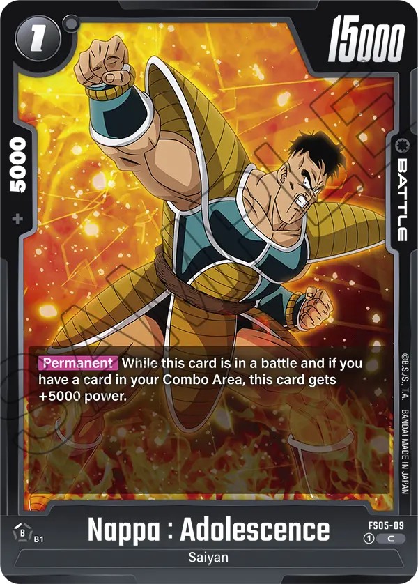 Nappa : Adolescence - Image 1