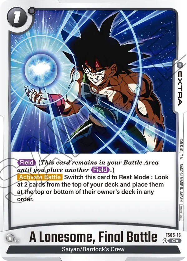 A Lonesome, Final Battle - Image 1
