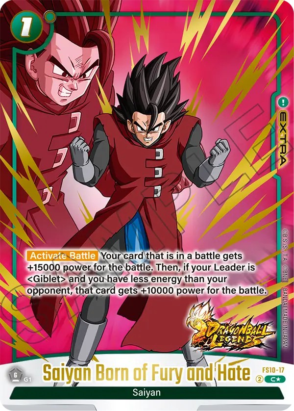 Saiyan Born of Fury and Hate - Image 1