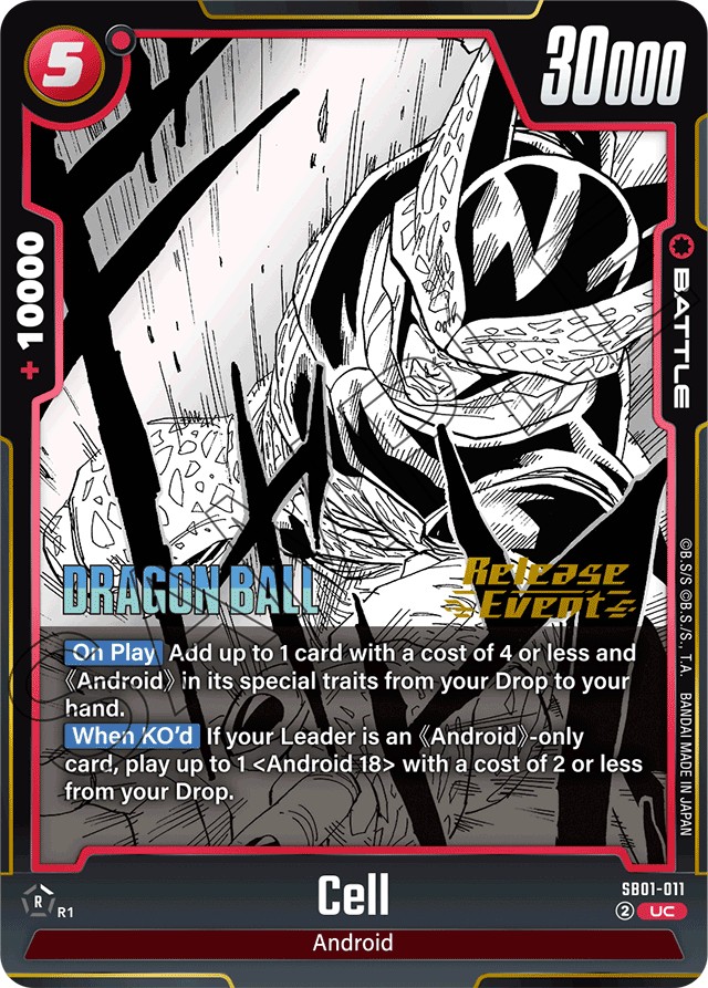 Cell (Promo · Uc · Normal) · 2025 · MANGA BOOSTER 01
