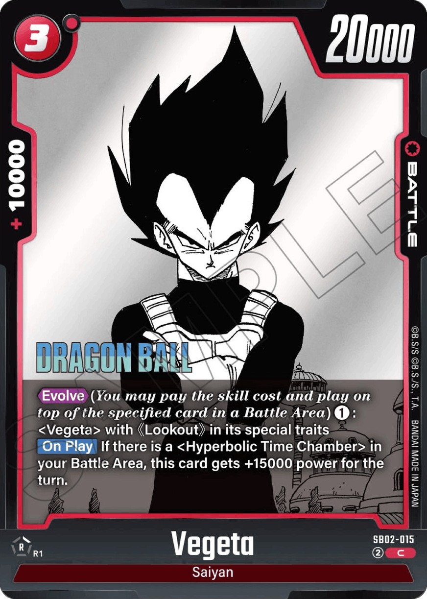 Vegeta (C · Normal) · 2025 · MANGA BOOSTER 02