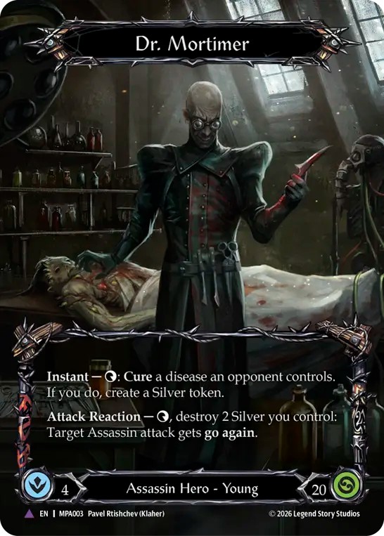 Dr. Mortimer (Full Art · Marvel · Foil)