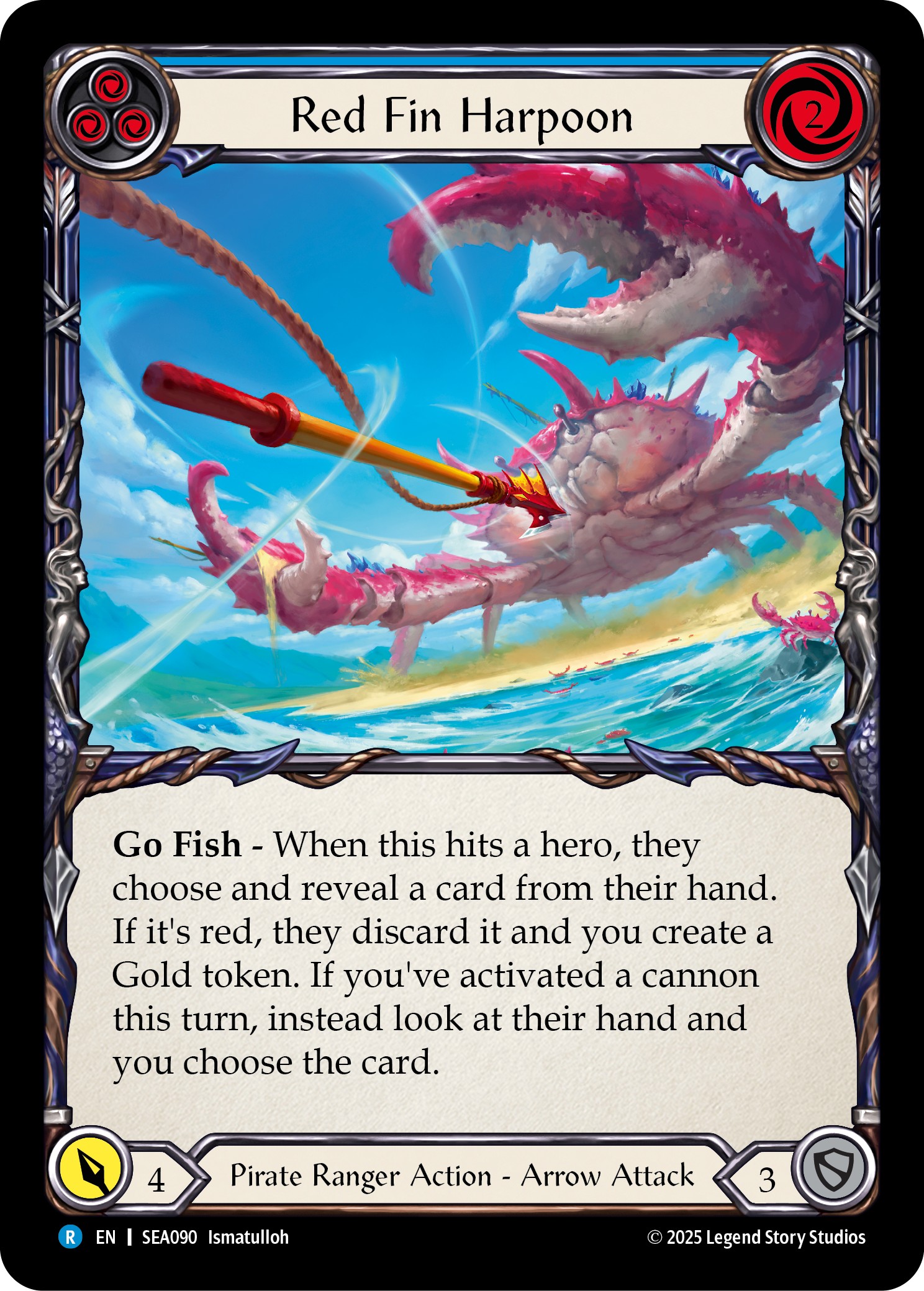 Red Fin Harpoon - Image 1