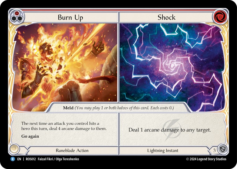 Burn Up // Shock - Image 1