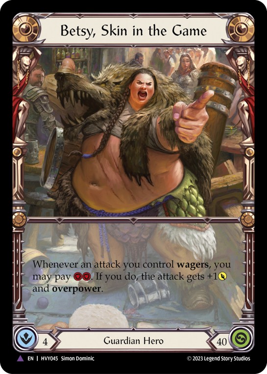 Betsy, Skin in the Game - Image 1