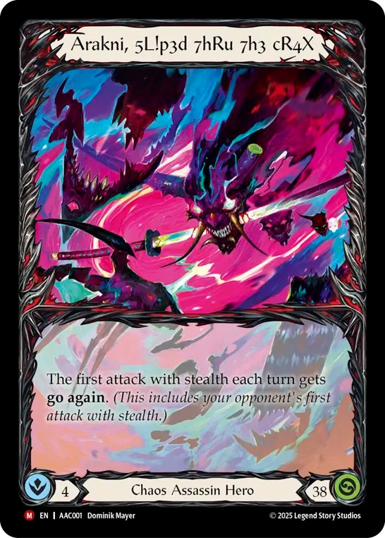Arakni, 5L!p3d 7hRu 7h3 cR4X - Image 1