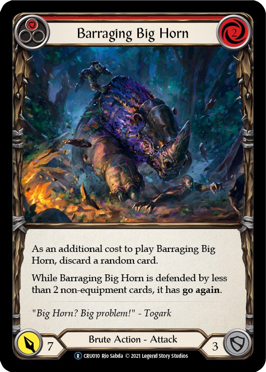 Barraging Big Horn - Image 1