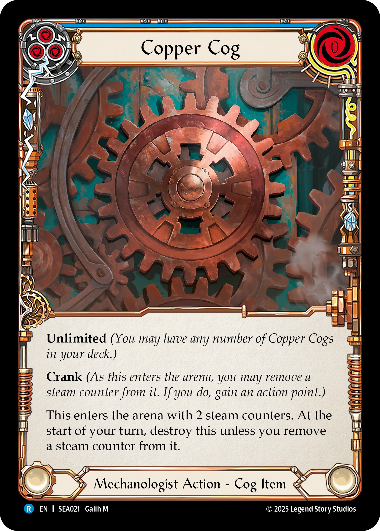 Copper Cog - Image 1