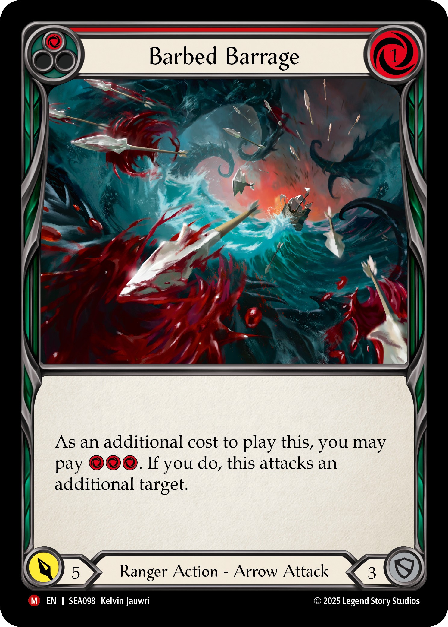 Barbed Barrage - Image 1