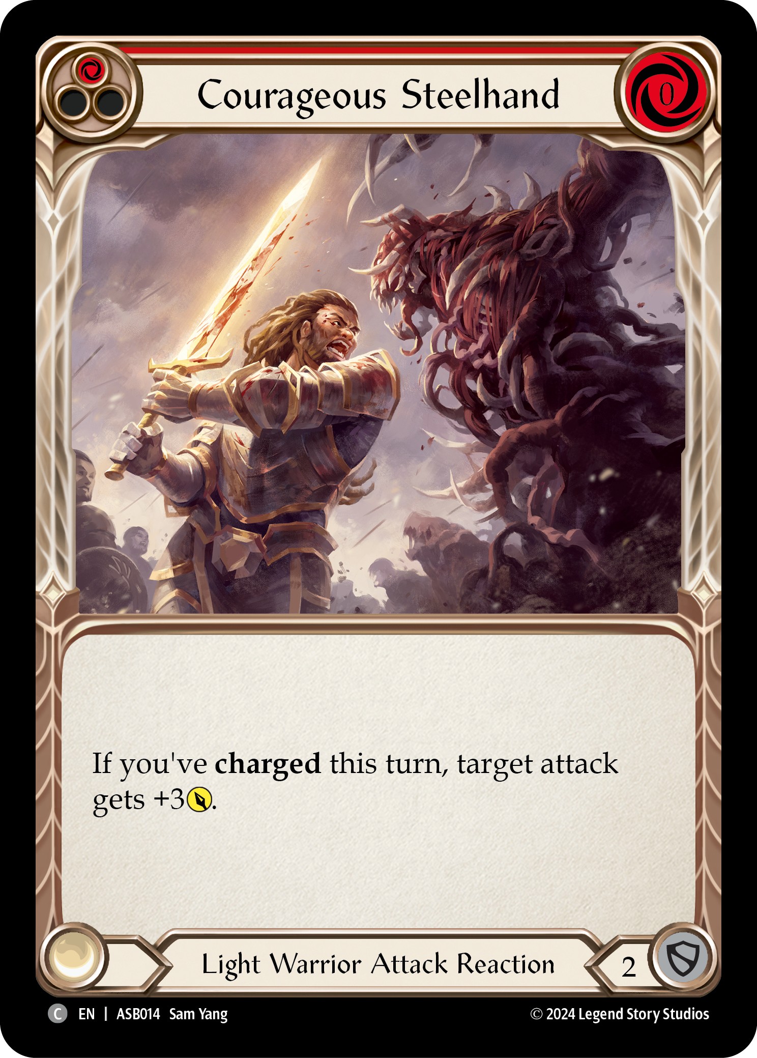 Courageous Steelhand - Image 1